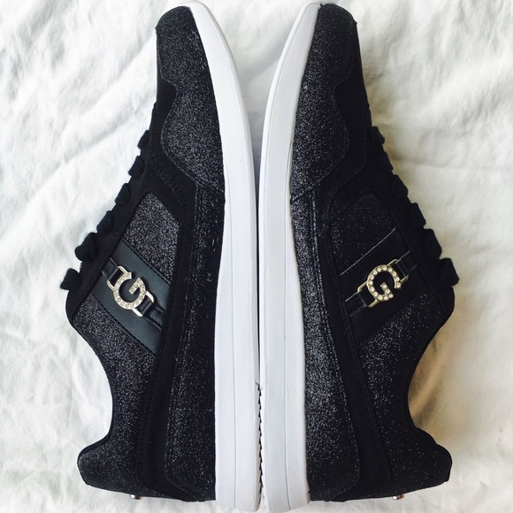 🛑RETURNING 2DAY🛑SEND OFFERS Guess BLACK SNEAKERS - Picture 4 of 8